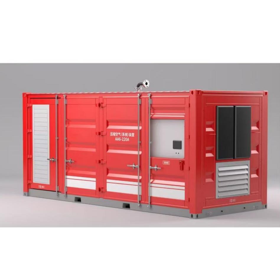 Station de compresseur d'air extérieur d'armoire